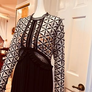 Self-Portrait Evening Gown